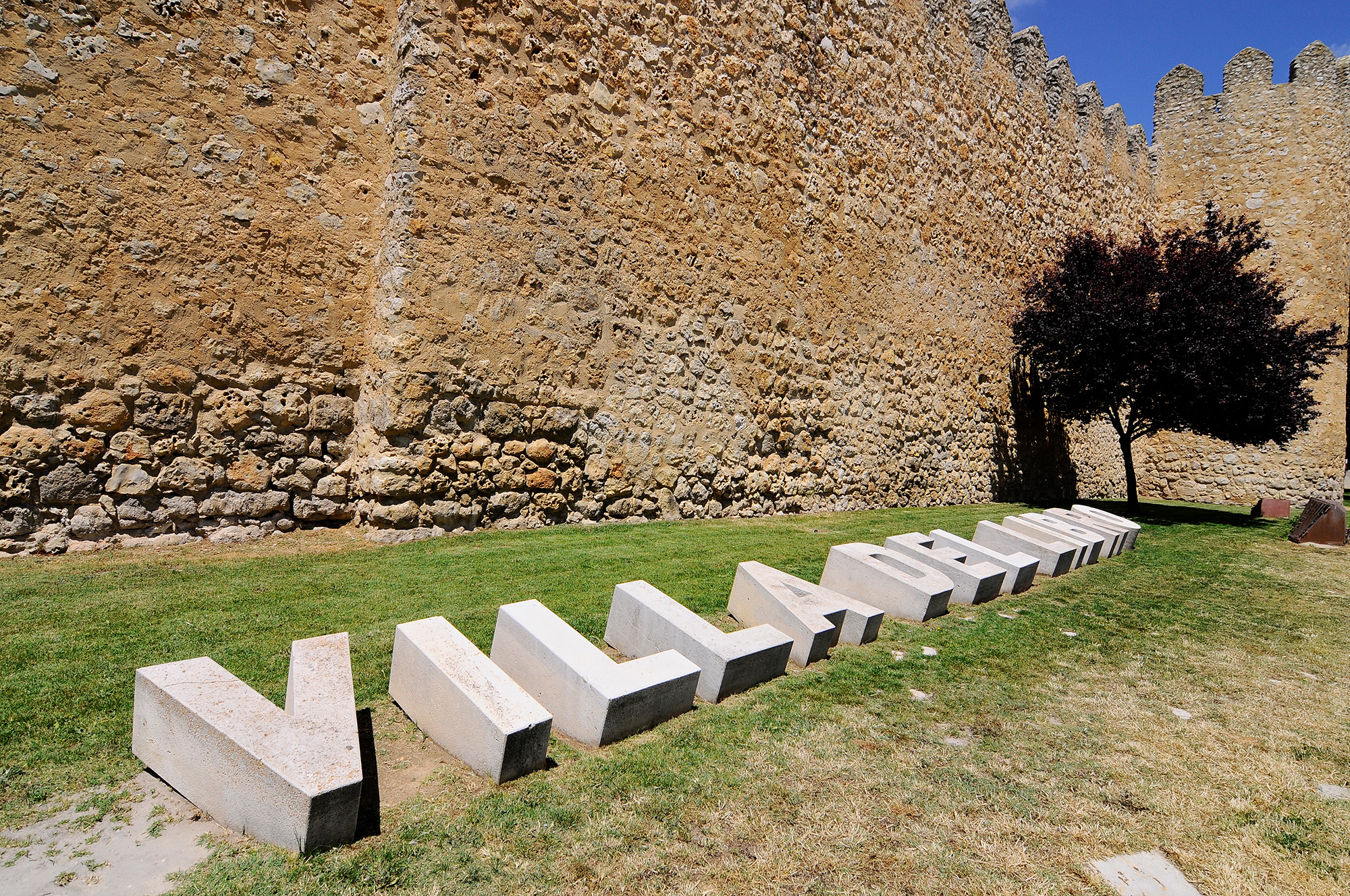 Las letras de sus libros son un monumento más. Las letras de sus libros son un monumento más.