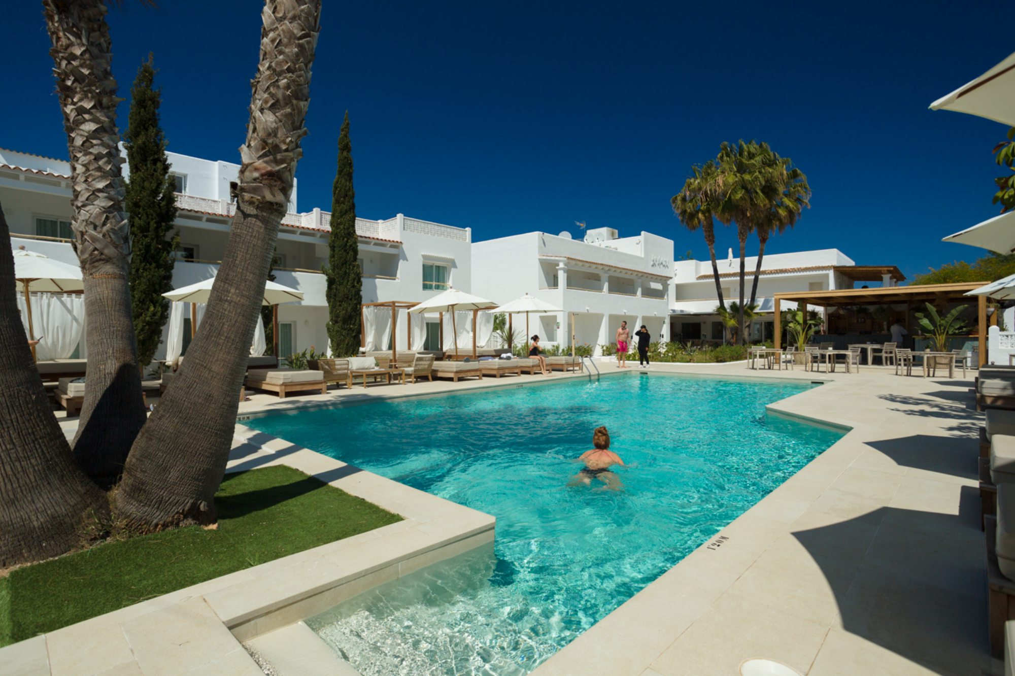 Hotel 'Las Mimosas' (Ibiza): piscina Hotel 'Las Mimosas' (Ibiza): piscina
