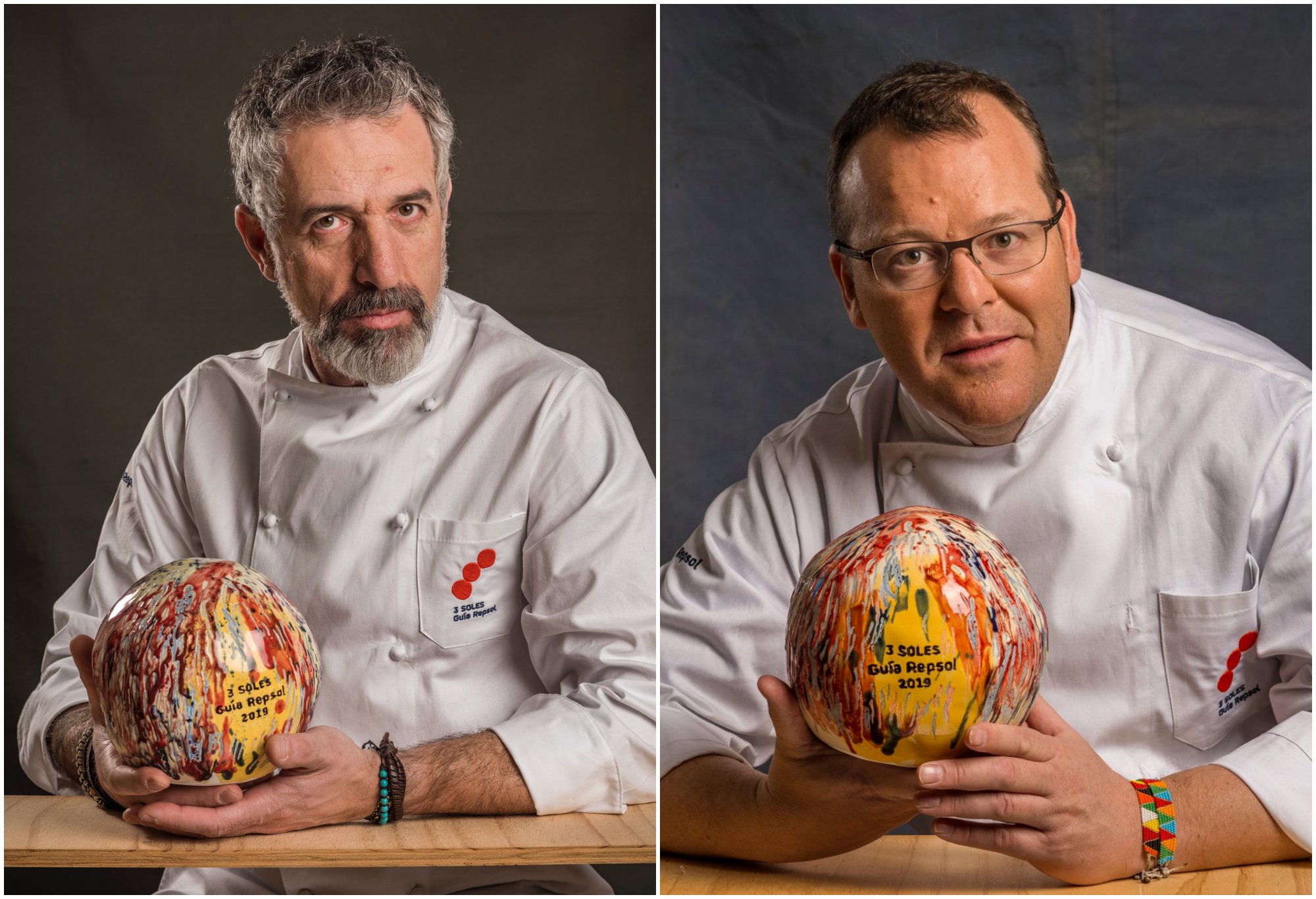 Los 3 Soles Guía Repsol: Pepe Solla ('Casa Solla') y Pablo González-Conejero ('Cabaña Buenavista'). Los 3 Soles Guía Repsol: Pepe Solla ('Casa Solla') y Pablo González-Conejero ('Cabaña Buenavista').