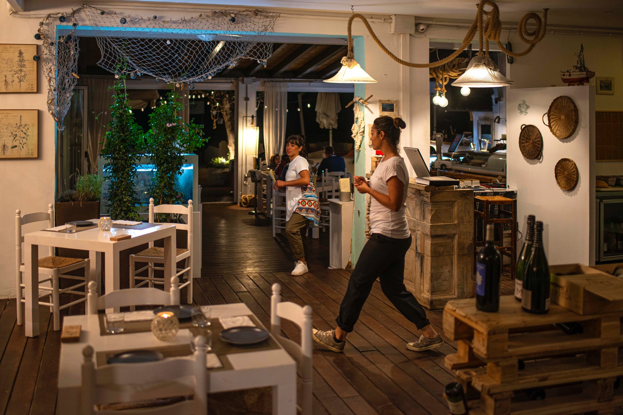 Restaurante 'Can Vent' (Es Pujols, Formentera): sala Restaurante 'Can Vent' (Es Pujols, Formentera): sala