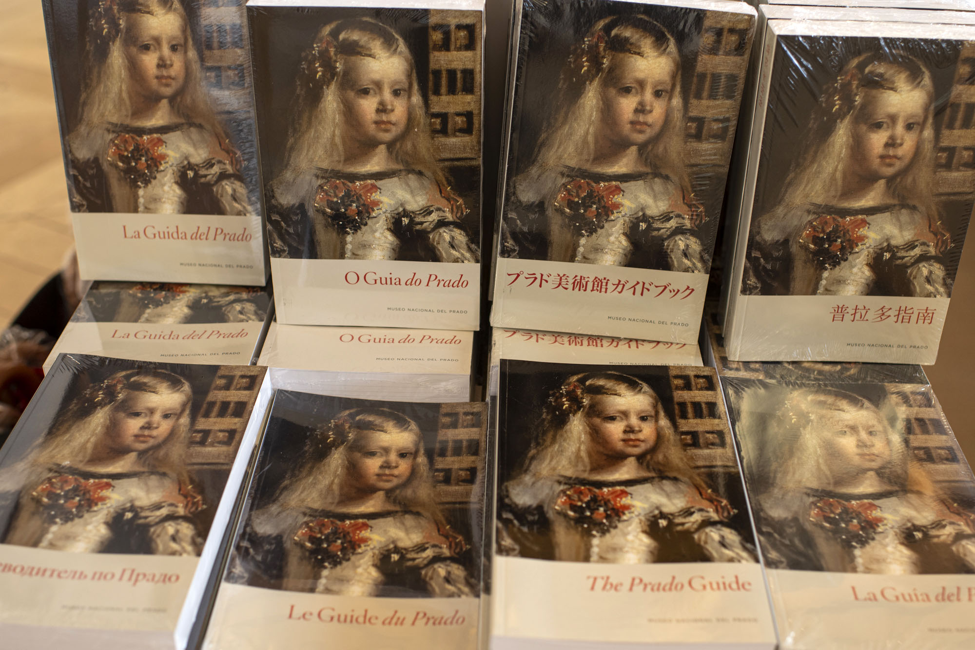 La guía del museo está editada en múltiples idiomas. La guía del museo está editada en múltiples idiomas.