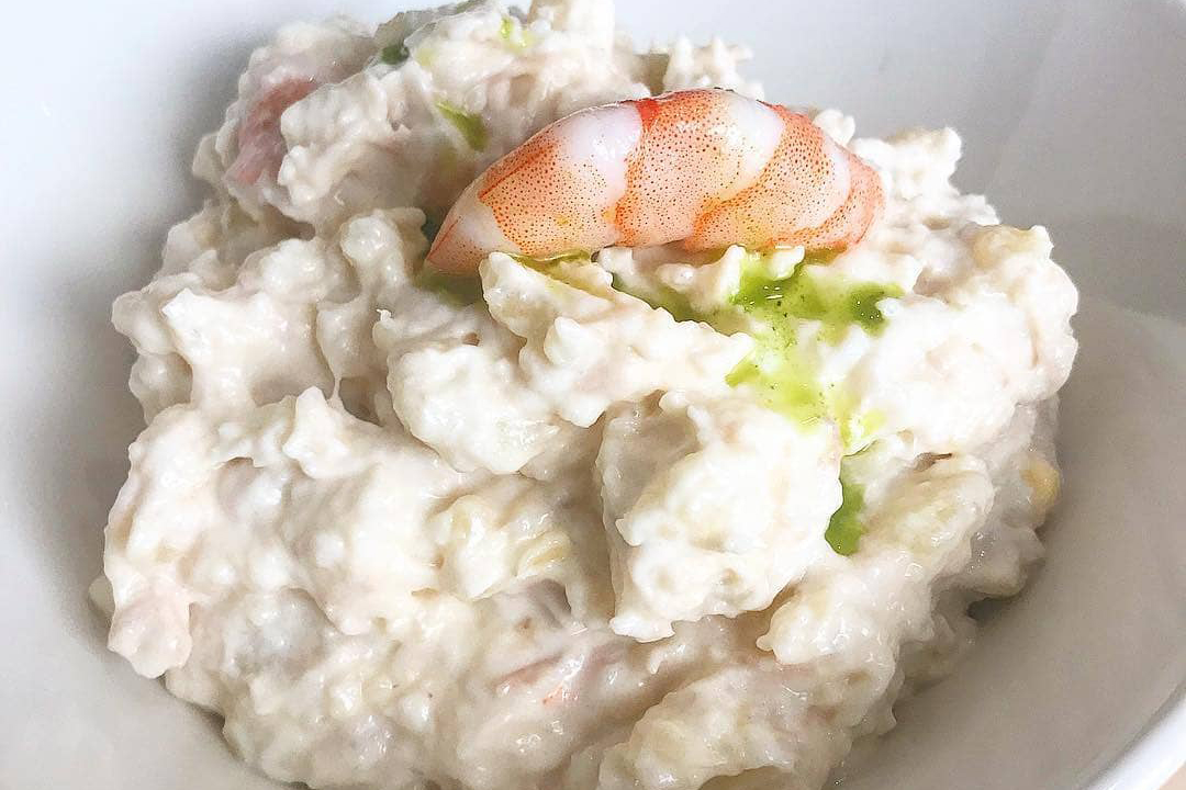 La ensaladilla con gambas es una auténtica delicia. Foto: Instagram La ensaladilla con gambas es una auténtica delicia. Foto: Instagram