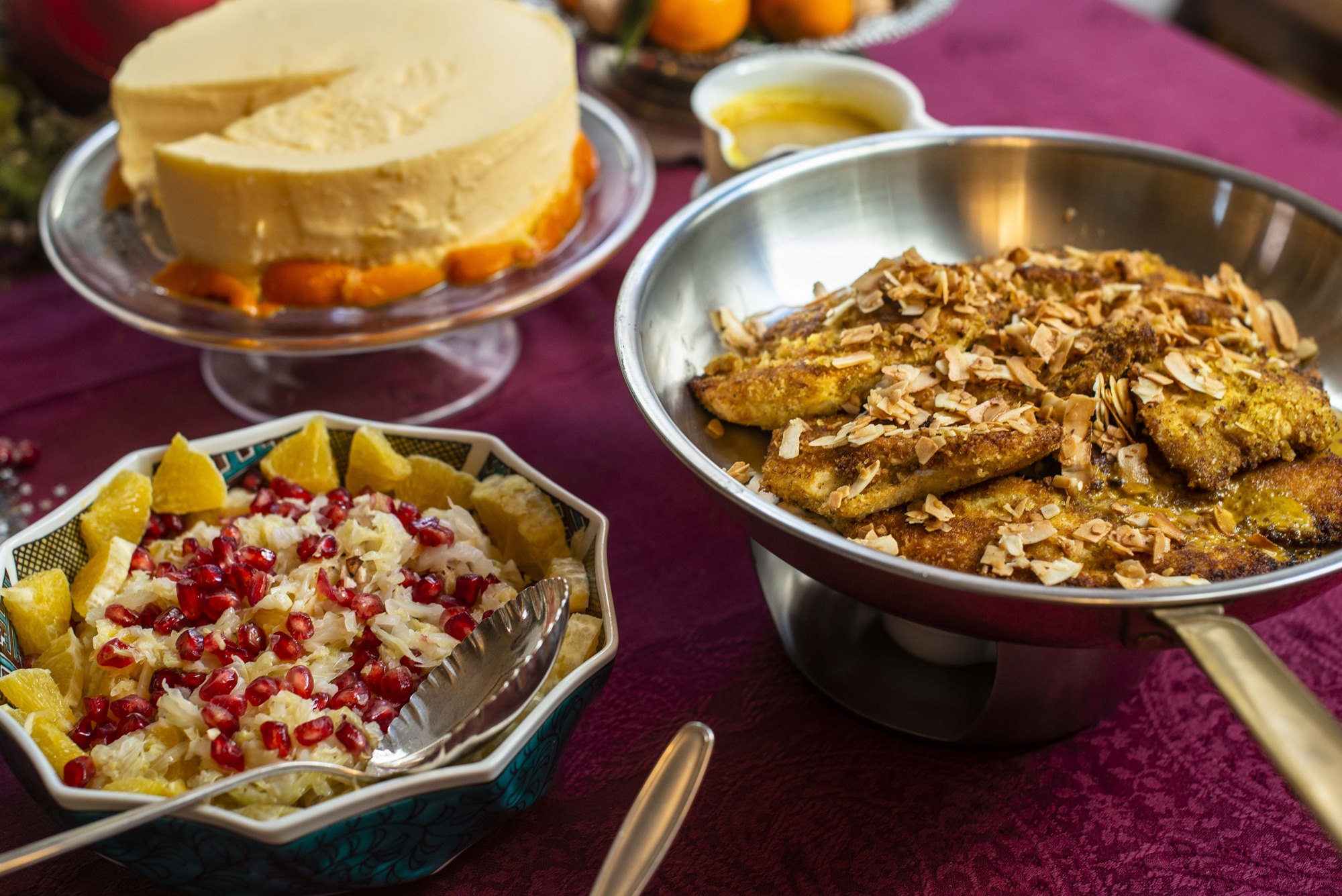 Es importante que los platos sean variados, desde ensaladas hasta algún tipo de carne. Es importante que los platos sean variados, desde ensaladas hasta algún tipo de carne.