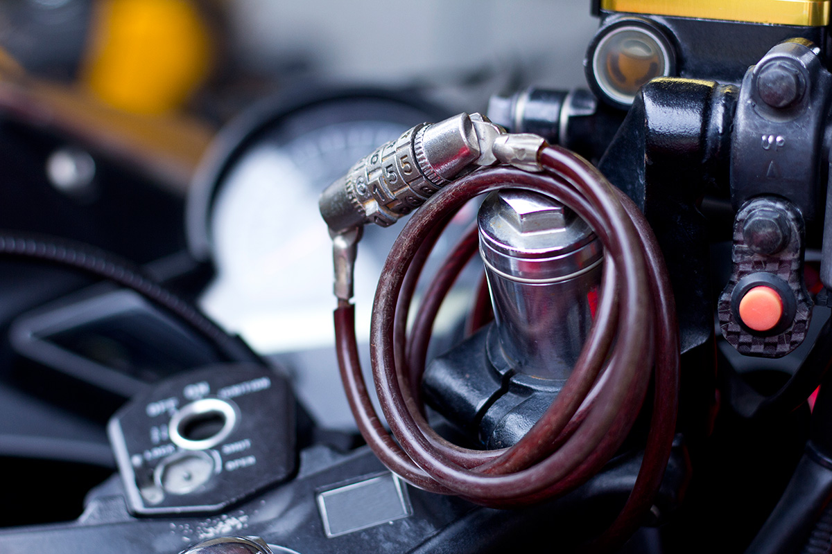 Usar medidas de seguridad para tu moto nunca está de más. Foto: Shutterstock. Usar medidas de seguridad para tu moto nunca está de más. Foto: Shutterstock.