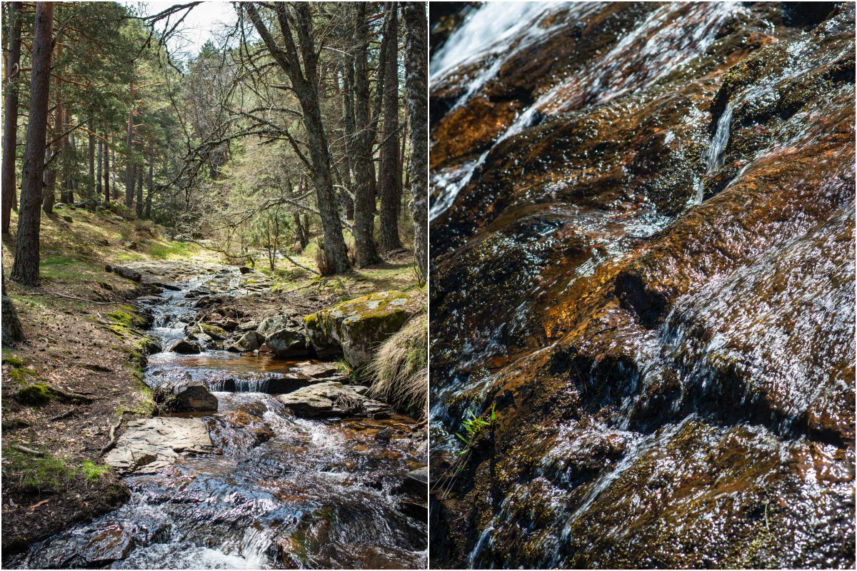 Cascadas de Sierra de Guadarrama: Chorrera de Mojonavalle Cascadas de Sierra de Guadarrama: Chorrera de Mojonavalle