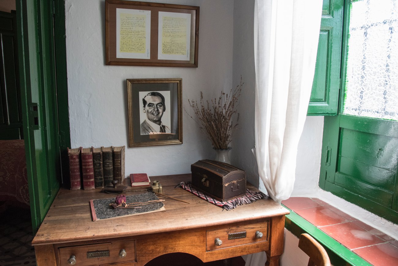 García Lorca. Valderrubio. Casa Museo de Federico García Lorca (escritorio) García Lorca. Valderrubio. Casa Museo de Federico García Lorca (escritorio)