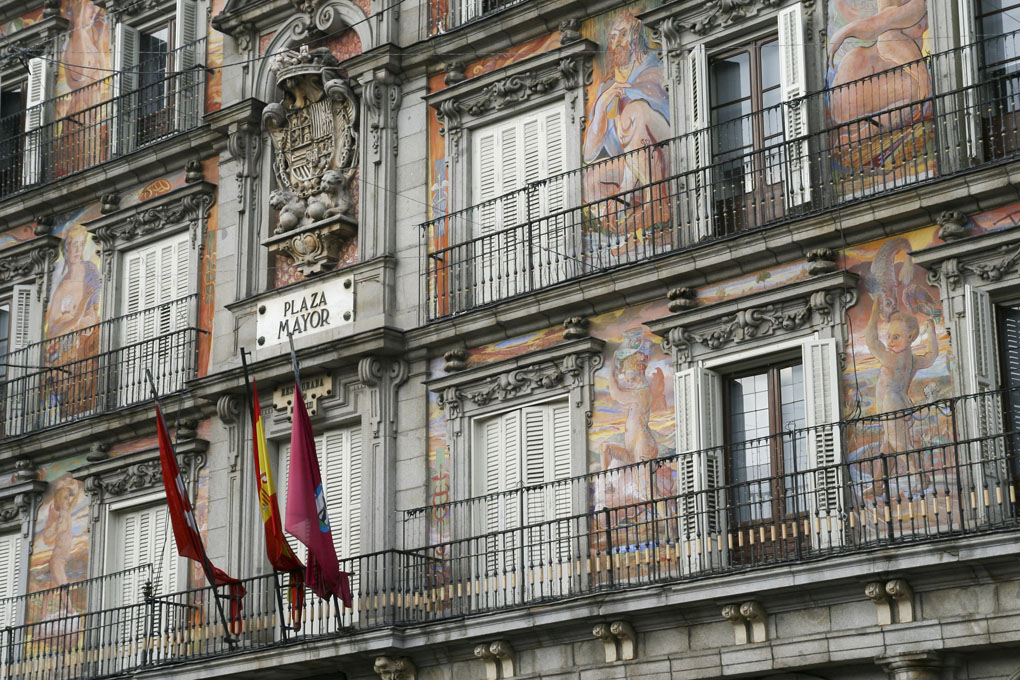 Una de las fachadas de la Plaza Mayor. Foto: Jordi C. Shutterstock. Una de las fachadas de la Plaza Mayor. Foto: Jordi C. Shutterstock.