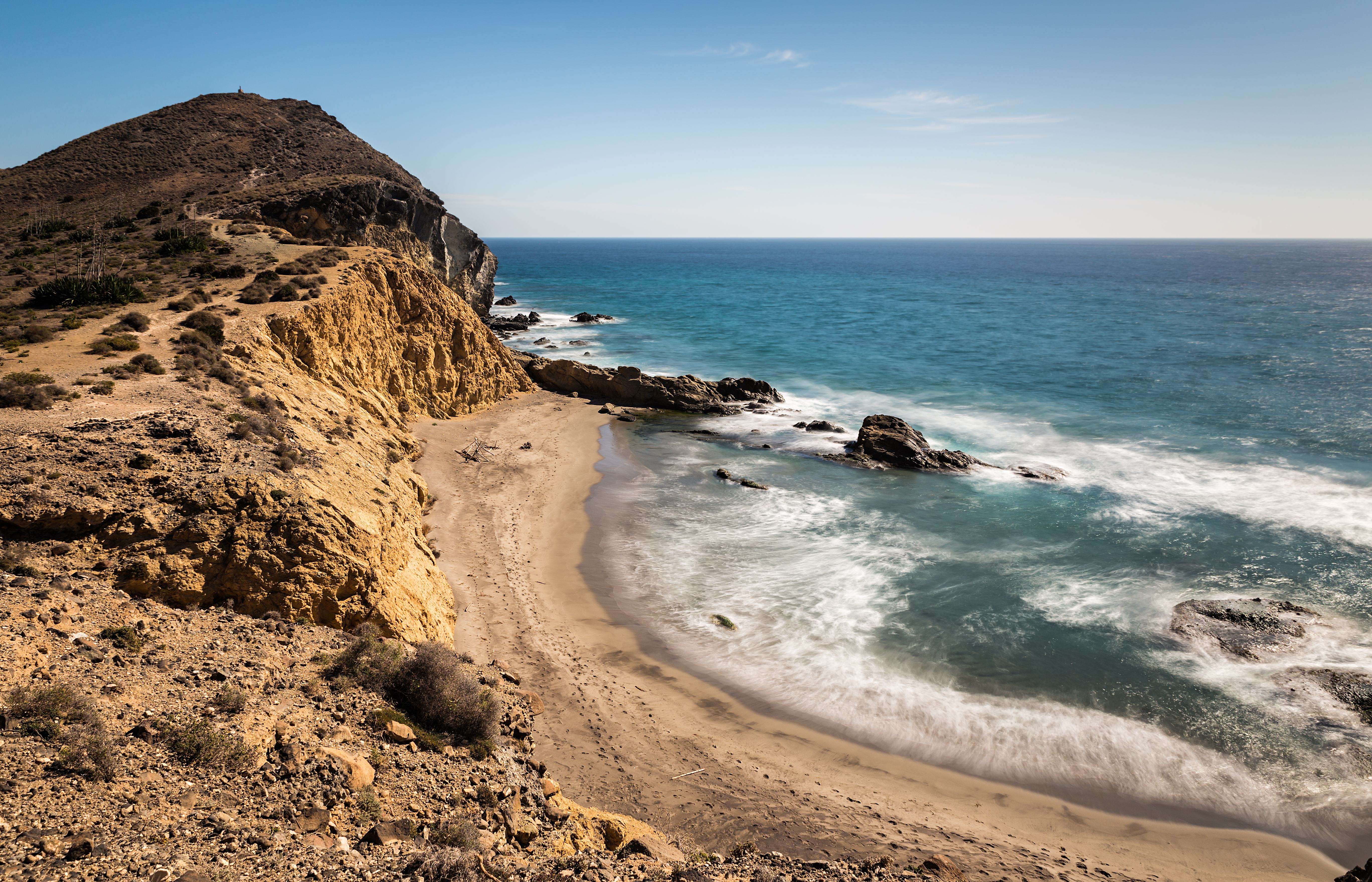 Cala almeriense. Foto: Shutterstock. Cala almeriense. Foto: Shutterstock.