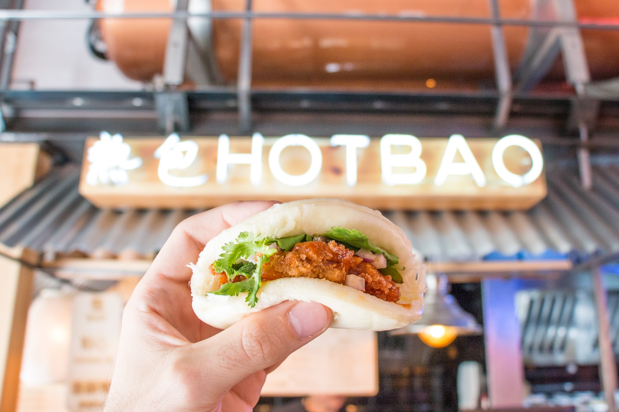 'Hotbao' se inspira en la comida callejera de los mercados de China, Tailandia o Singapur. Foto: 'Hotbao'. 'Hotbao' se inspira en la comida callejera de los mercados de China, Tailandia o Singapur. Foto: 'Hotbao'.