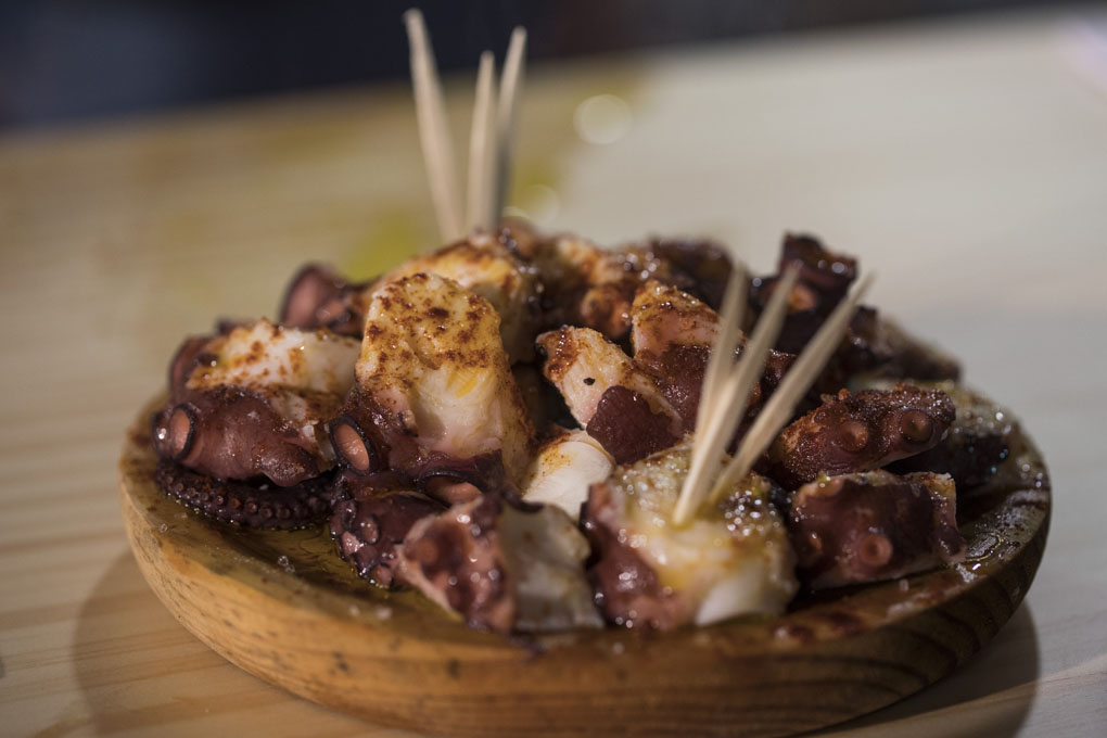 Tapa de pulpo Tapa de pulpo