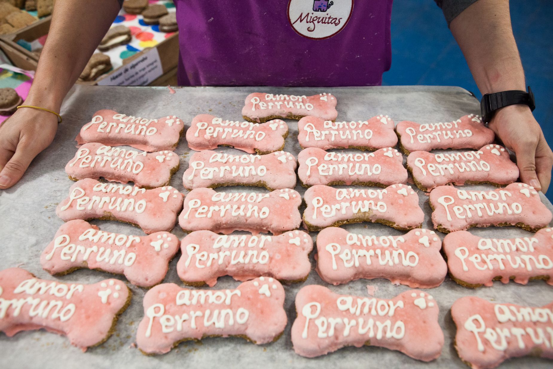 Tienda obrador 'Miguitas' (Madrid): galletas 'amor perruno' Tienda obrador 'Miguitas' (Madrid): galletas 'amor perruno'