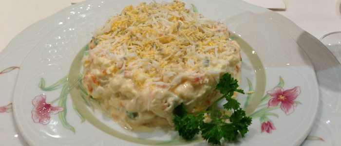 Ensaladilla rusa de Casa Rafa. Ensaladilla rusa de Casa Rafa.