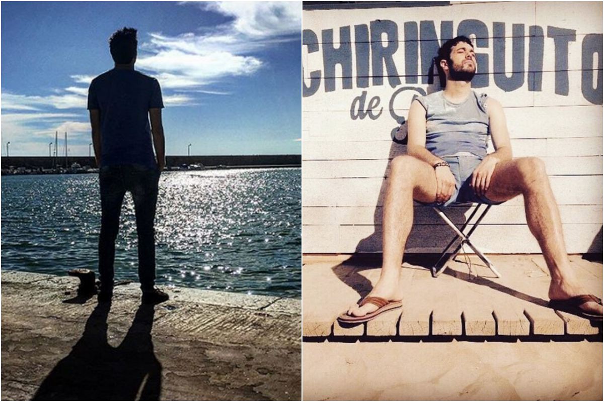 Desconexión en modo sol y mar. Fotos: Instagram. Desconexión en modo sol y mar. Fotos: Instagram.