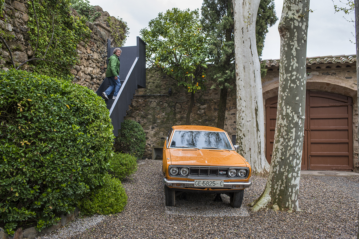 El Datsun que Gala utilizaba para bajar a la compra. El Datsun que Gala utilizaba para bajar a la compra.
