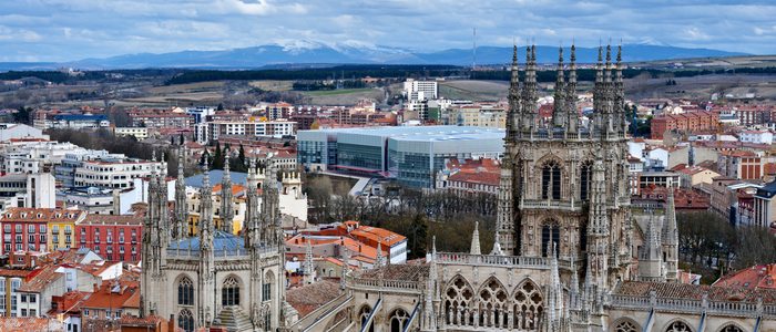 Panorámica de Burgos. Panorámica de Burgos.