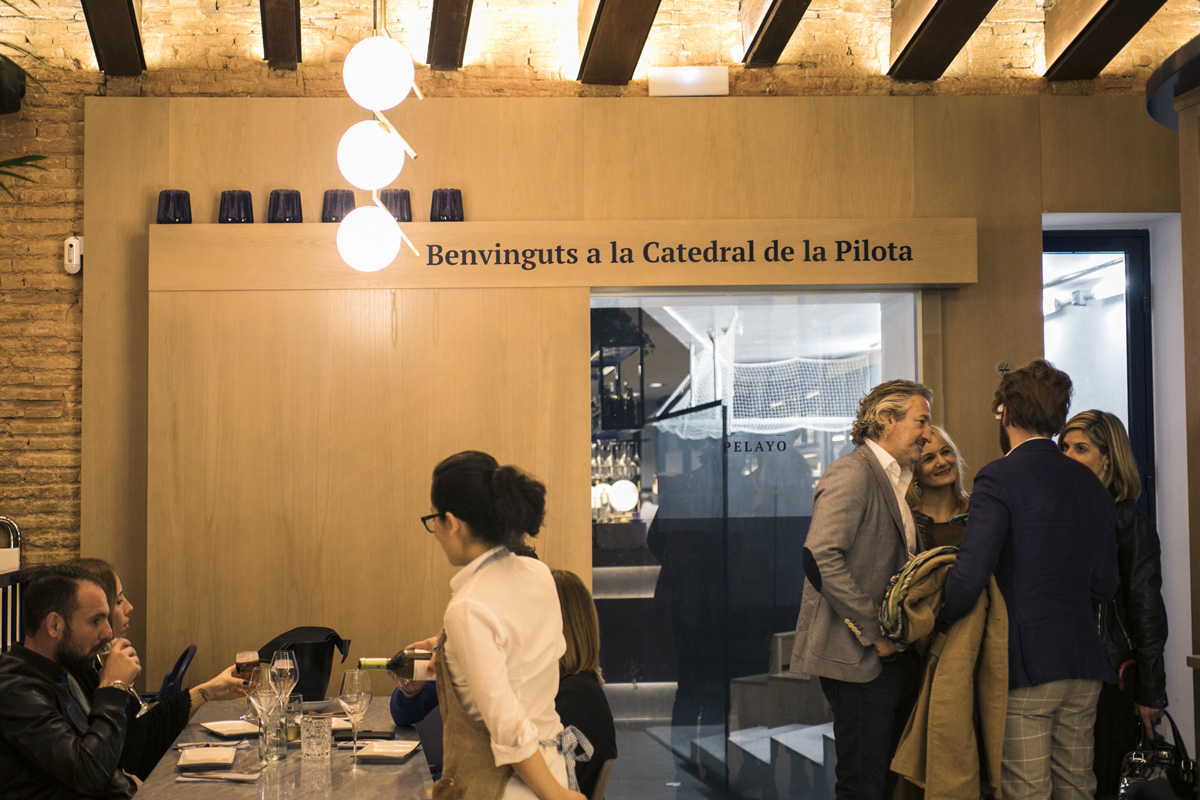 El restaurante se ha convertido en la Catedral de la Pllota. El restaurante se ha convertido en la Catedral de la Pllota.