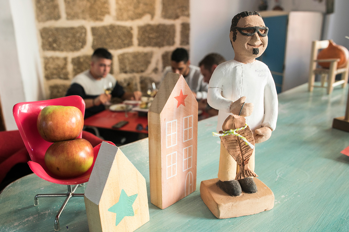 El restaurante está plagado de pequeños detalles. El restaurante está plagado de pequeños detalles.