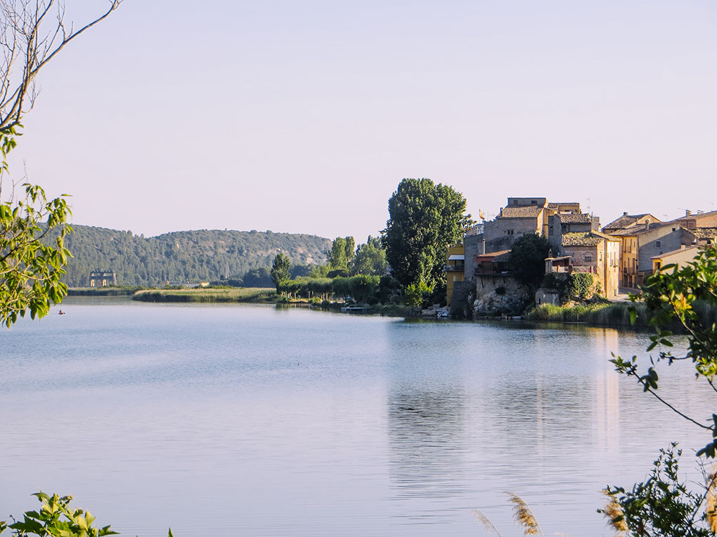 El pantano de Sant Llorenç de Montgai El pantano de Sant Llorenç de Montgai