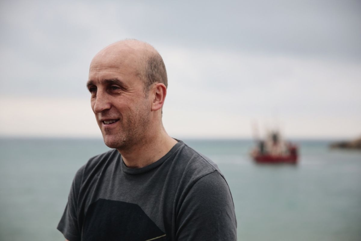 Retrato del chef Aitor Arregi del restaurante 'Elkano', en Getaria (Guipúzcoa). Retrato del chef Aitor Arregi del restaurante 'Elkano', en Getaria (Guipúzcoa).