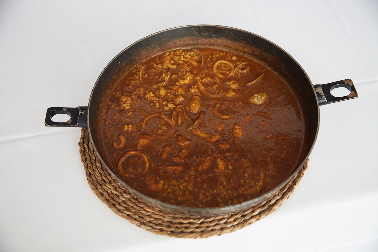 Restaurante 'Xaloc'. Arroz caldoso Perelada Restaurante 'Xaloc'. Arroz caldoso Perelada
