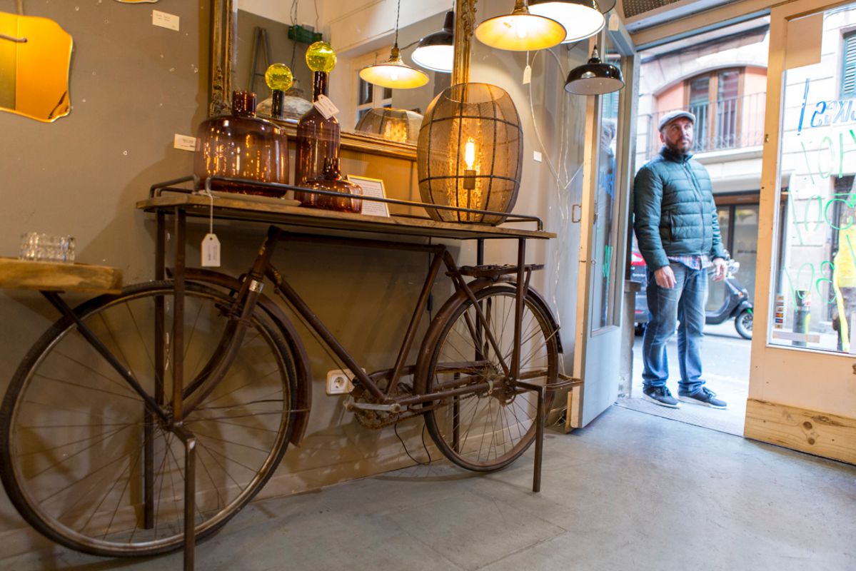 ¿Se te había ocurrido que tu vieja bicicleta sea ahora un mueble 'vintage'? ¿Se te había ocurrido que tu vieja bicicleta sea ahora un mueble 'vintage'?
