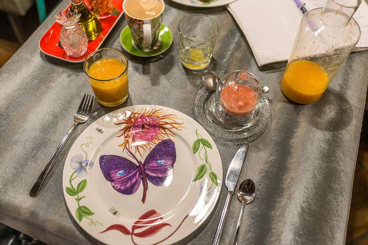 Los desayunos son naturales, con productos de la zona y variados. Los desayunos son naturales, con productos de la zona y variados.