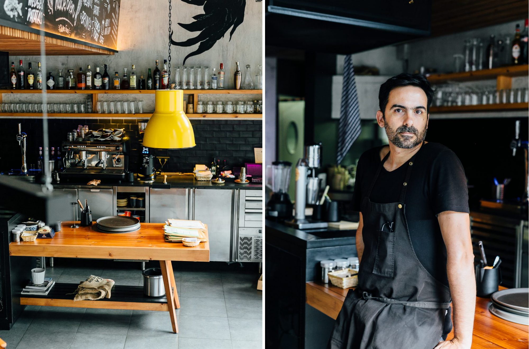 El chef argentino Nico Circo le da un punto casero a todos los platos en un local con estética industrial. Foto: DooBop. El chef argentino Nico Circo le da un punto casero a todos los platos en un local con estética industrial. Foto: DooBop.