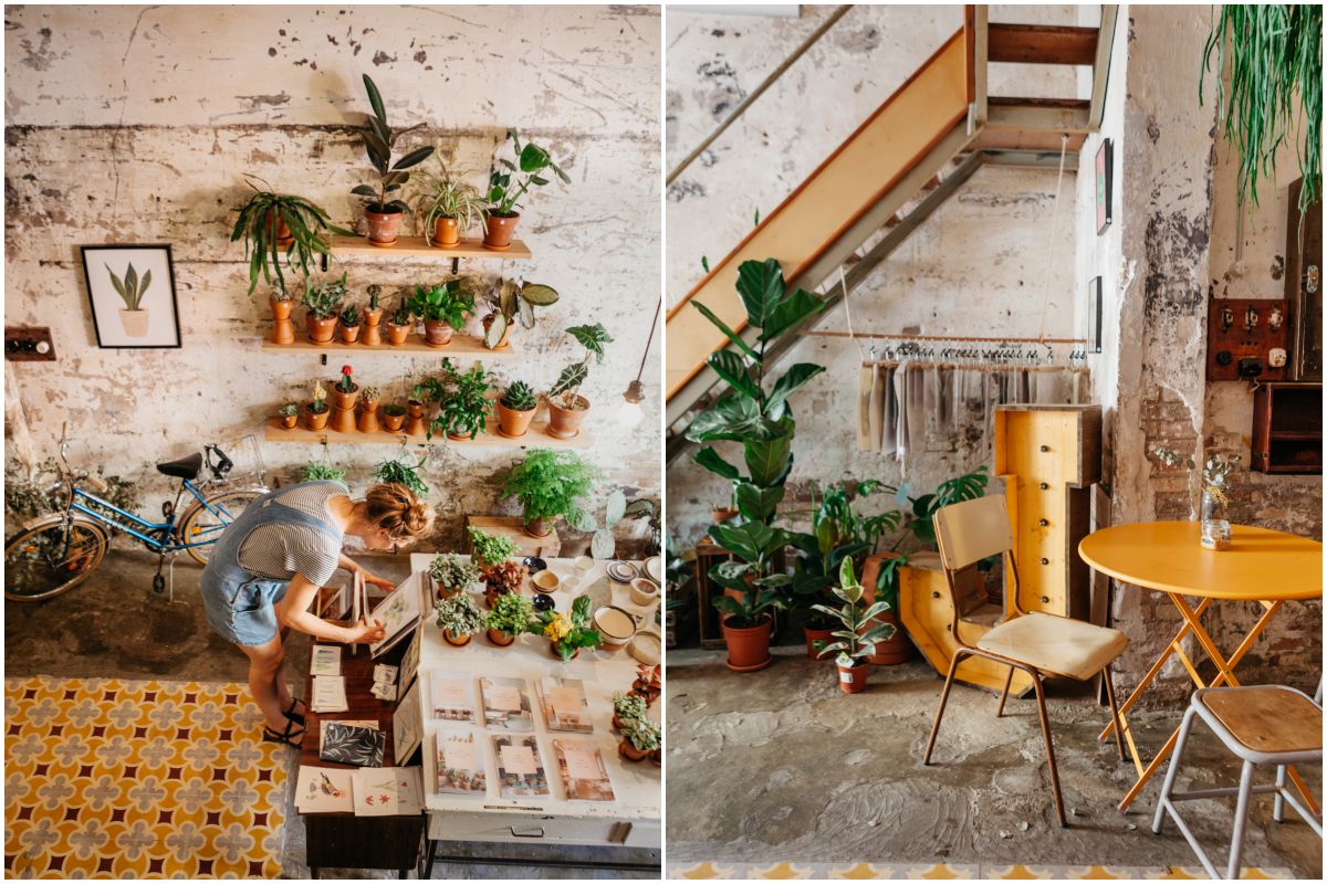'Espai Joliu', en Poblenou, es una tienda-cafetería que podría estar en pleno Berlín. 'Espai Joliu', en Poblenou, es una tienda-cafetería que podría estar en pleno Berlín.