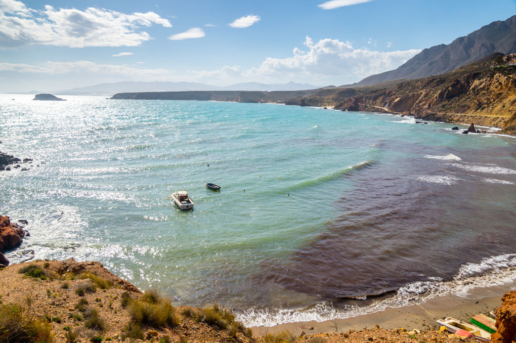 Playa de Bolnuevo, en Mazarrón. Foto: Shutterstock. Playa de Bolnuevo, en Mazarrón. Foto: Shutterstock.