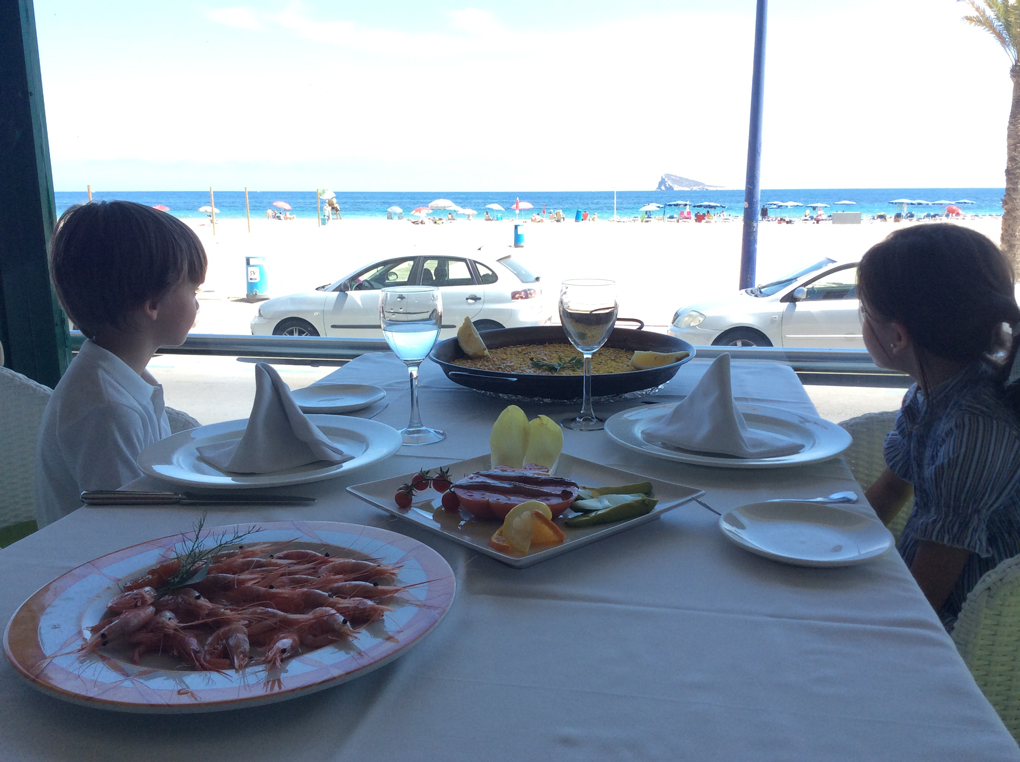 Restaurante 'Ulia', con vistas a la playa. Foto: Johanna Saldón. Restaurante 'Ulia', con vistas a la playa. Foto: Johanna Saldón.