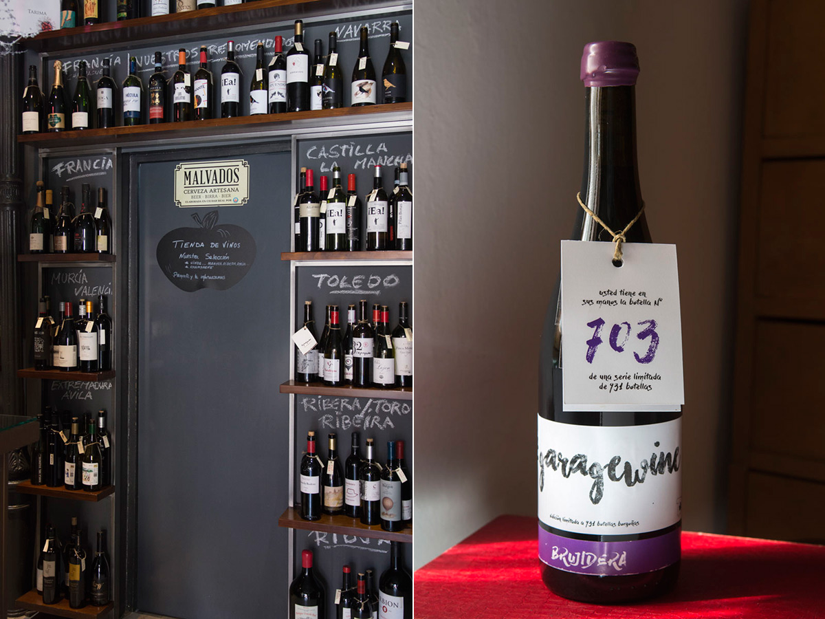 El 'Bar Korokke' ofrece el vino Brujidero de la micro bodega Garagewine de Quintanar de la Orden. El 'Bar Korokke' ofrece el vino Brujidero de la micro bodega Garagewine de Quintanar de la Orden.