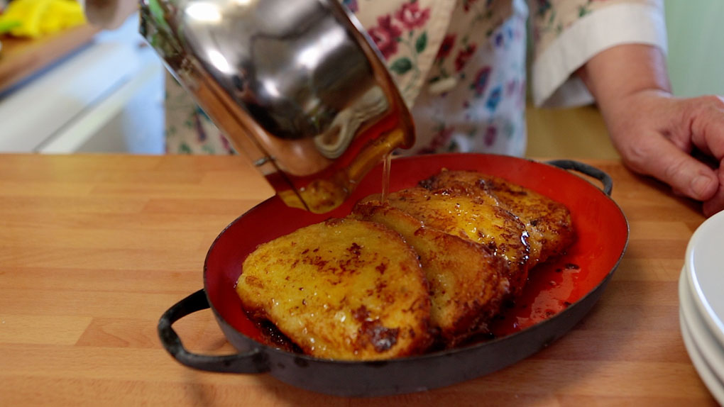Torrija de Brioche de Algarroba. Torrija de Brioche de Algarroba.