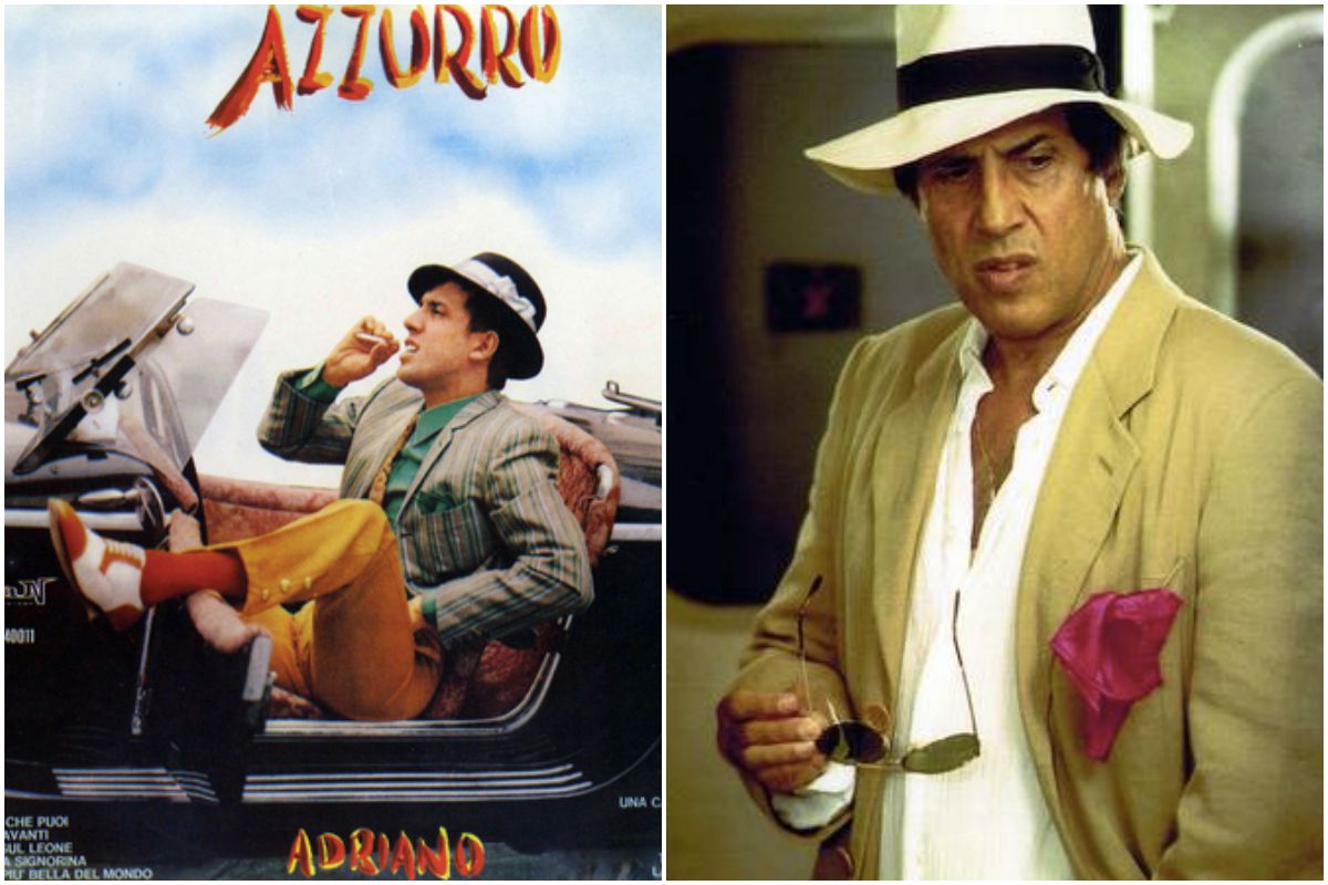 Portada de Adriano Celentano y una foto de este artista italiano en modo playboy. Fotos: Facebook. Portada de Adriano Celentano y una foto de este artista italiano en modo playboy. Fotos: Facebook.