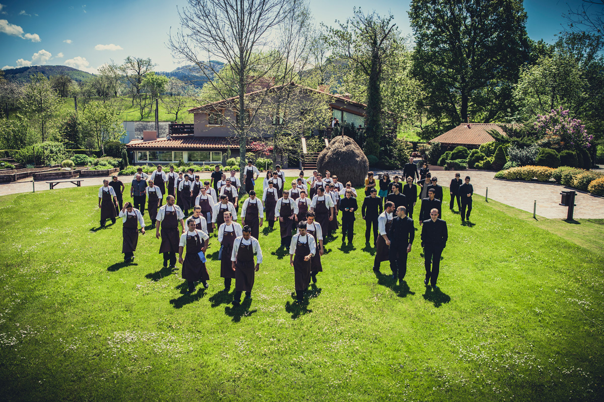 Equipo de Mugaritz. Equipo de Mugaritz.