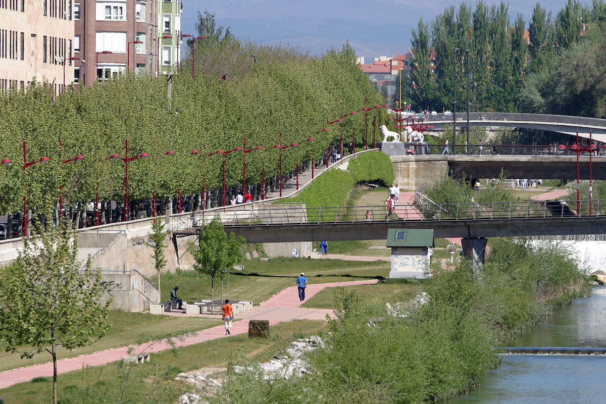 Río Bernesga. Foto: Ayuntamiento de León. Río Bernesga. Foto: Ayuntamiento de León.
