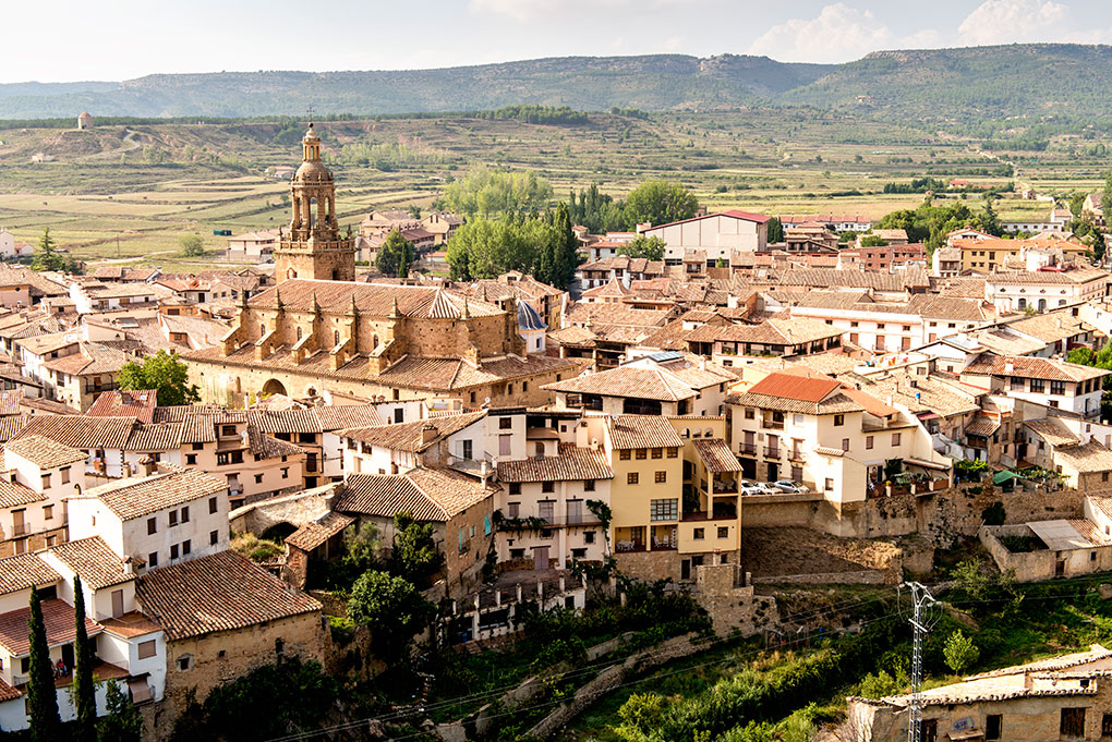 Panorámica de Rubielos de Mora. Foto: shutterstock Panorámica de Rubielos de Mora. Foto: shutterstock