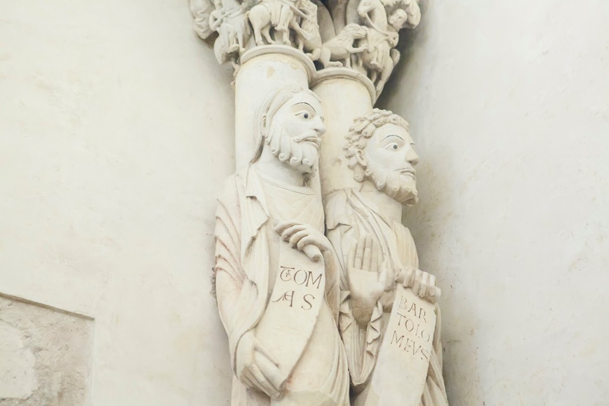 “El Apostolado”, lo más interesante de la Cámara Santa. “El Apostolado”, lo más interesante de la Cámara Santa.