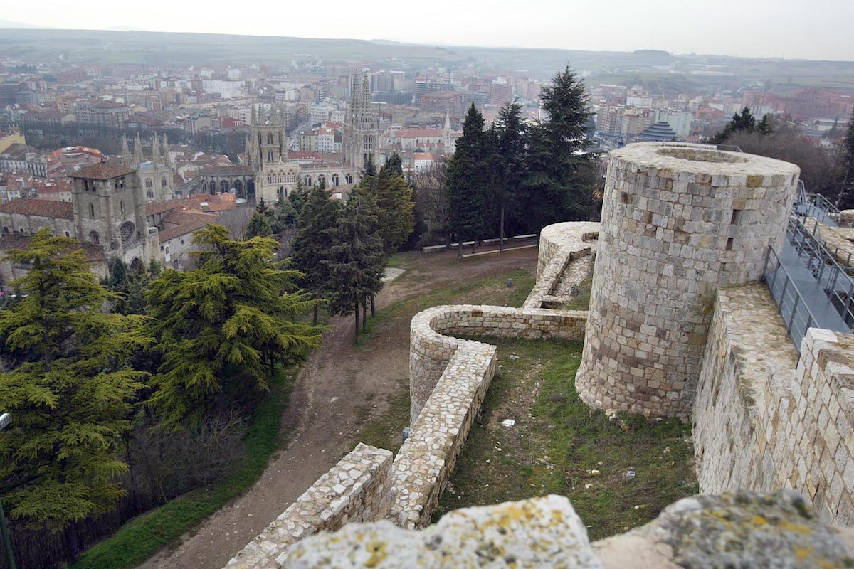Mirador del Castillo. Foto: Turismo de Burgos. Mirador del Castillo. Foto: Turismo de Burgos.