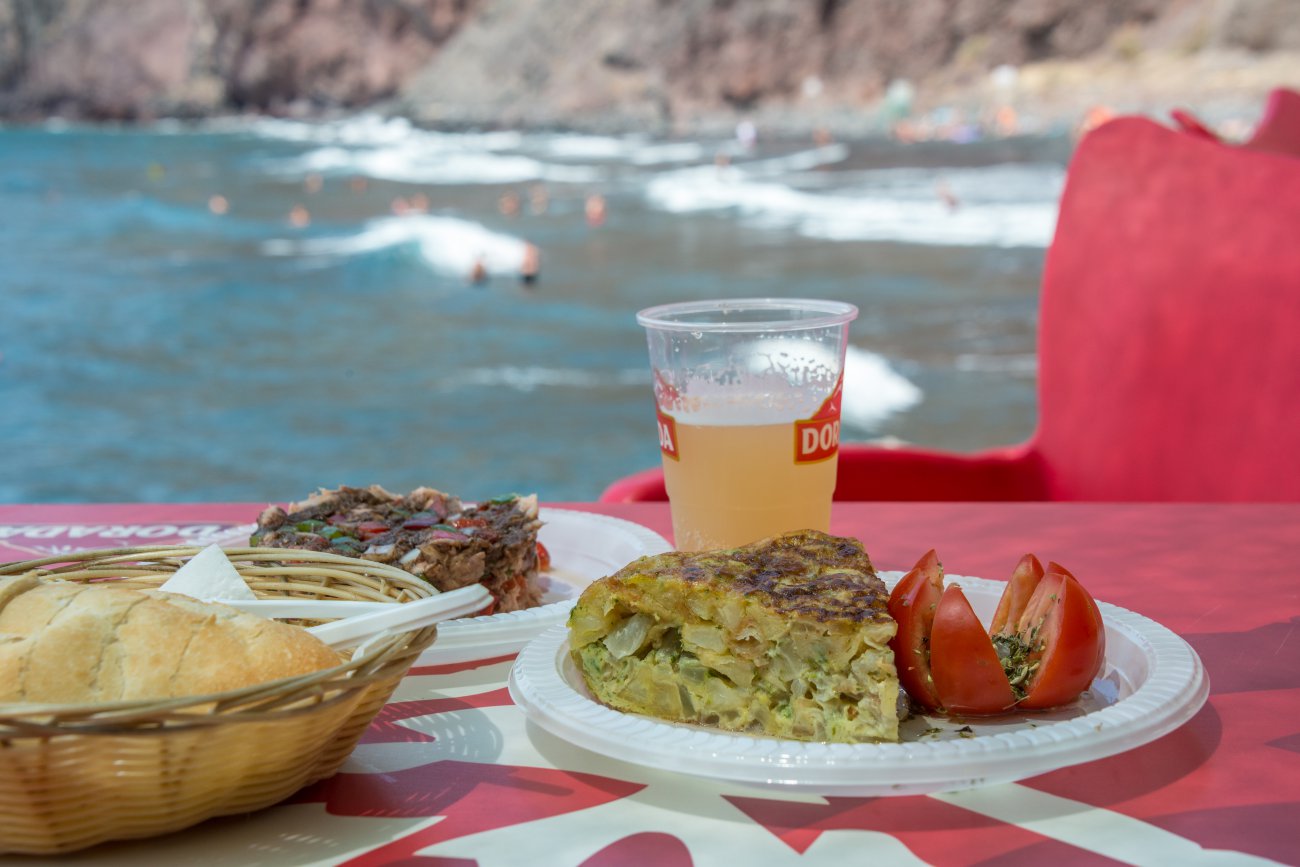 'Kiosco Kraken' (Playa de Las Gaviotas): tapas 'Kiosco Kraken' (Playa de Las Gaviotas): tapas