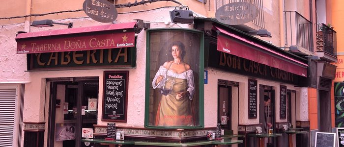 Taberna Doña Casta, Zaragoza. Taberna Doña Casta, Zaragoza.