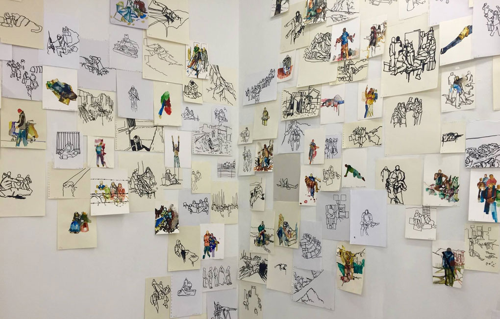 Foto: Alfredo Igualador. Todo este caer, 2014-2016, Courtesy Galería Magda Bellotti, Madrid. Drawing Room. Foto: Alfredo Igualador. Todo este caer, 2014-2016, Courtesy Galería Magda Bellotti, Madrid. Drawing Room.