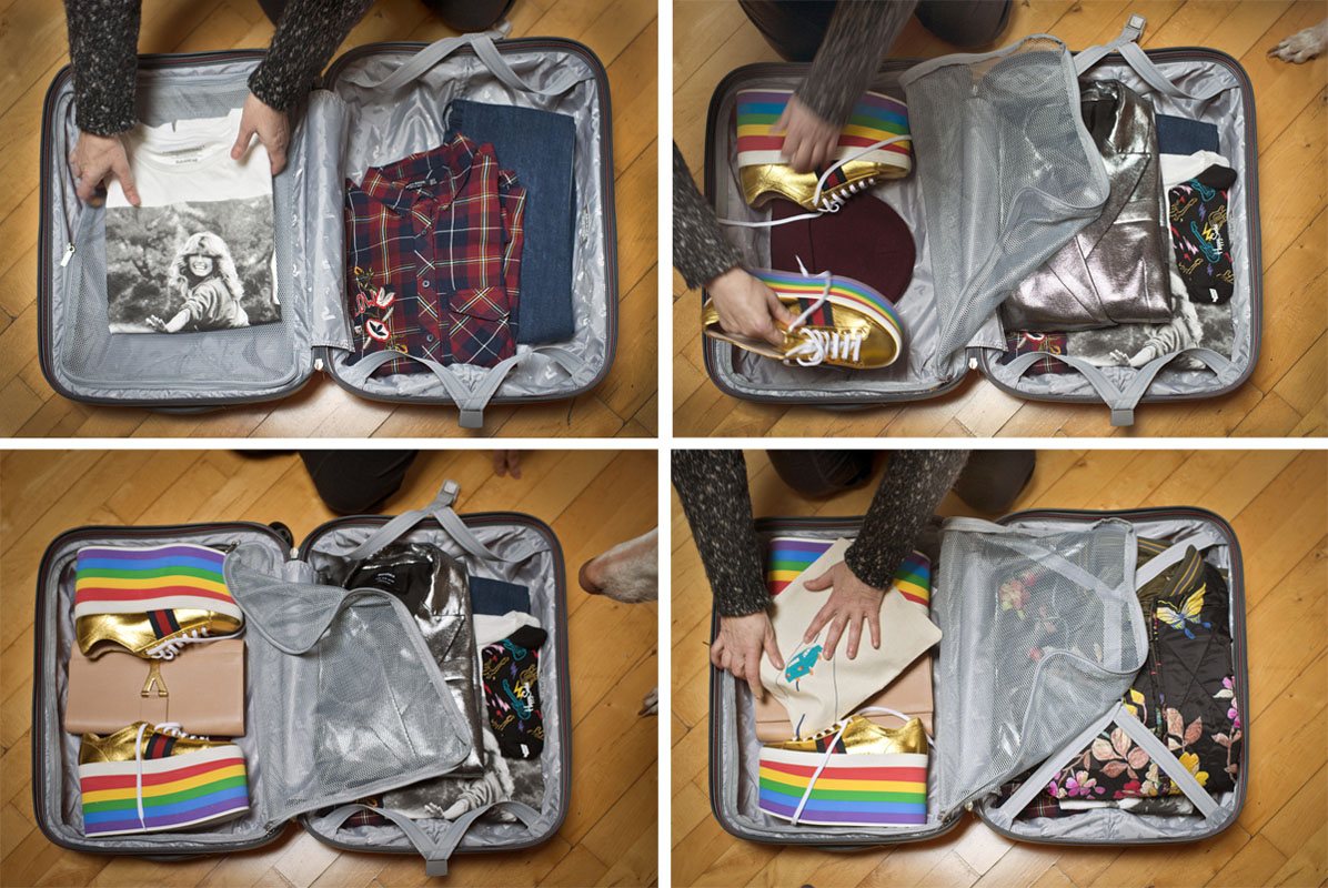 Aprovecha bien cada hueco de tu maleta. Aprovecha bien cada hueco de tu maleta.