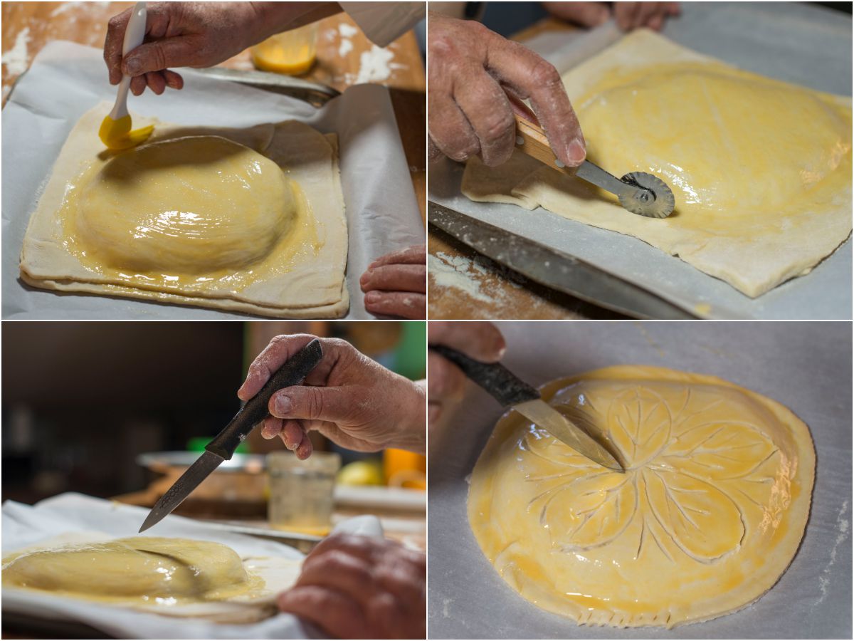 Galette des Rois paso a paso Galette des Rois paso a paso