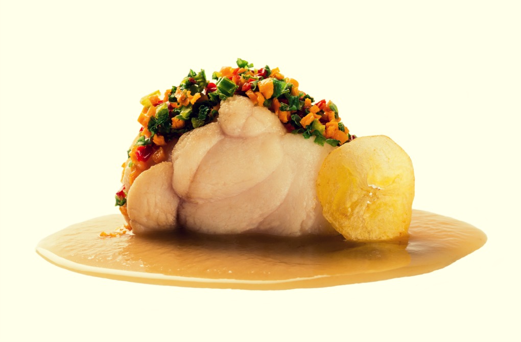 Sancocho de rape, por María Marte de Club Allard. Sancocho de rape, por María Marte de Club Allard.