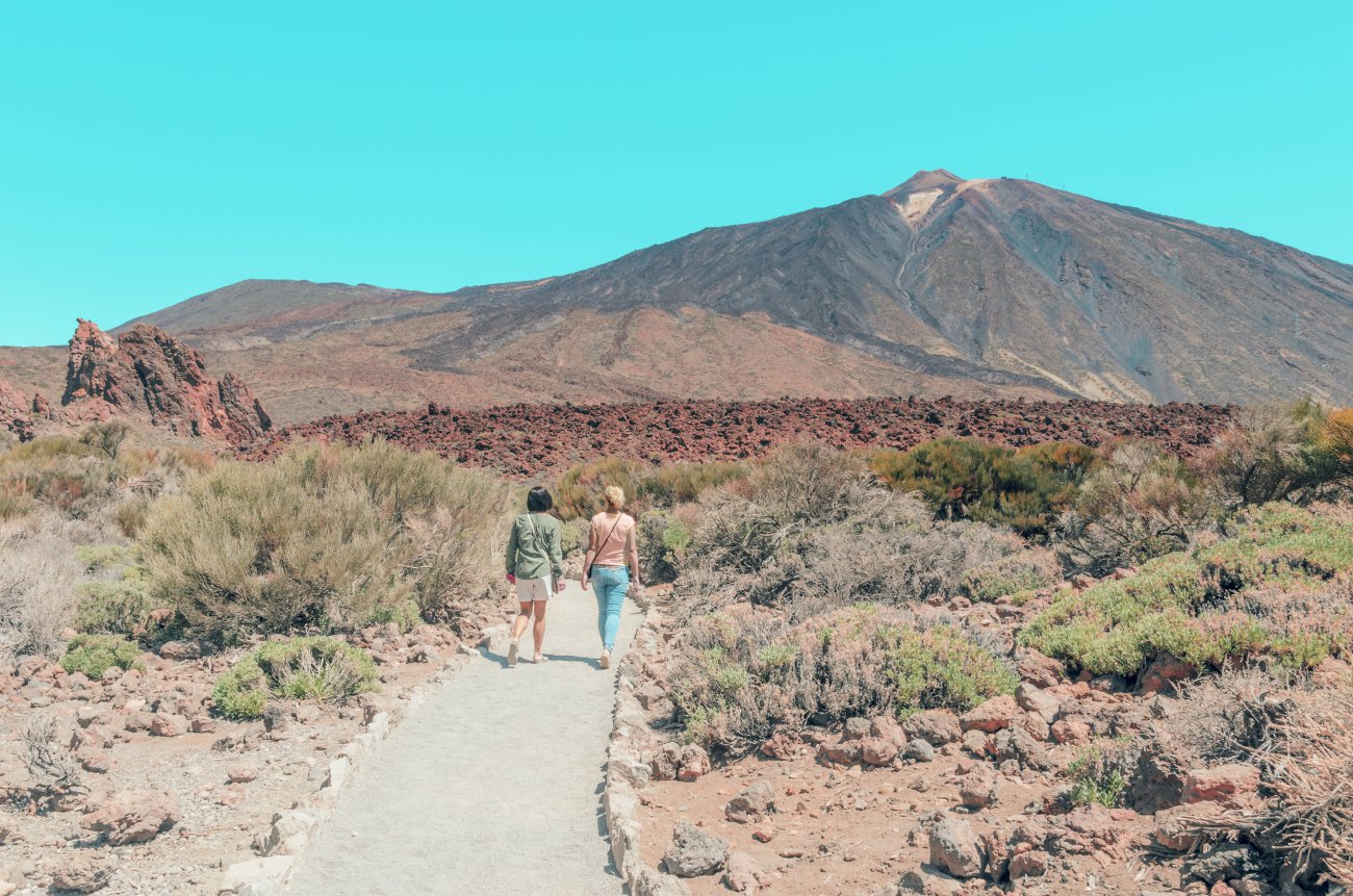 Parque Nacional Teide: paseo por Las Canadas, a los pies del Teide. Parque Nacional Teide: paseo por Las Canadas, a los pies del Teide.