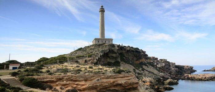 Faro de Cabo de Palos. Faro de Cabo de Palos.