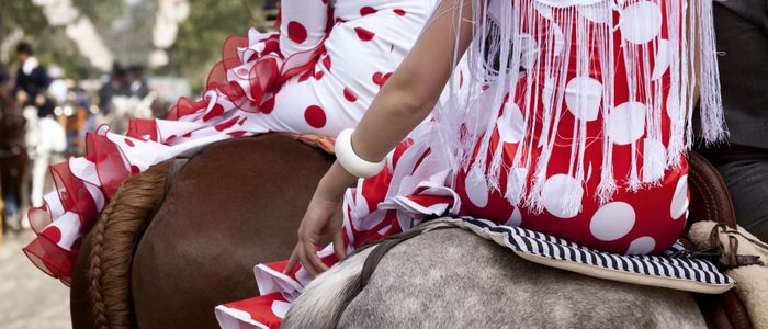 Caballos en la Feria de Abril de Sevilla. Caballos en la Feria de Abril de Sevilla.