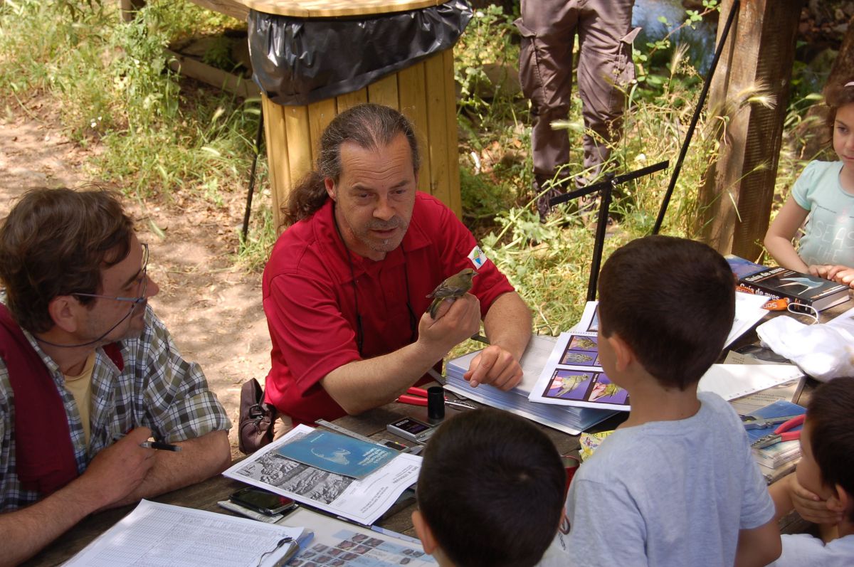 Hay talleres de educación para los más peques. Foto: Centro de Documentación Parque Nacional Monfragüe Hay talleres de educación para los más peques. Foto: Centro de Documentación Parque Nacional Monfragüe