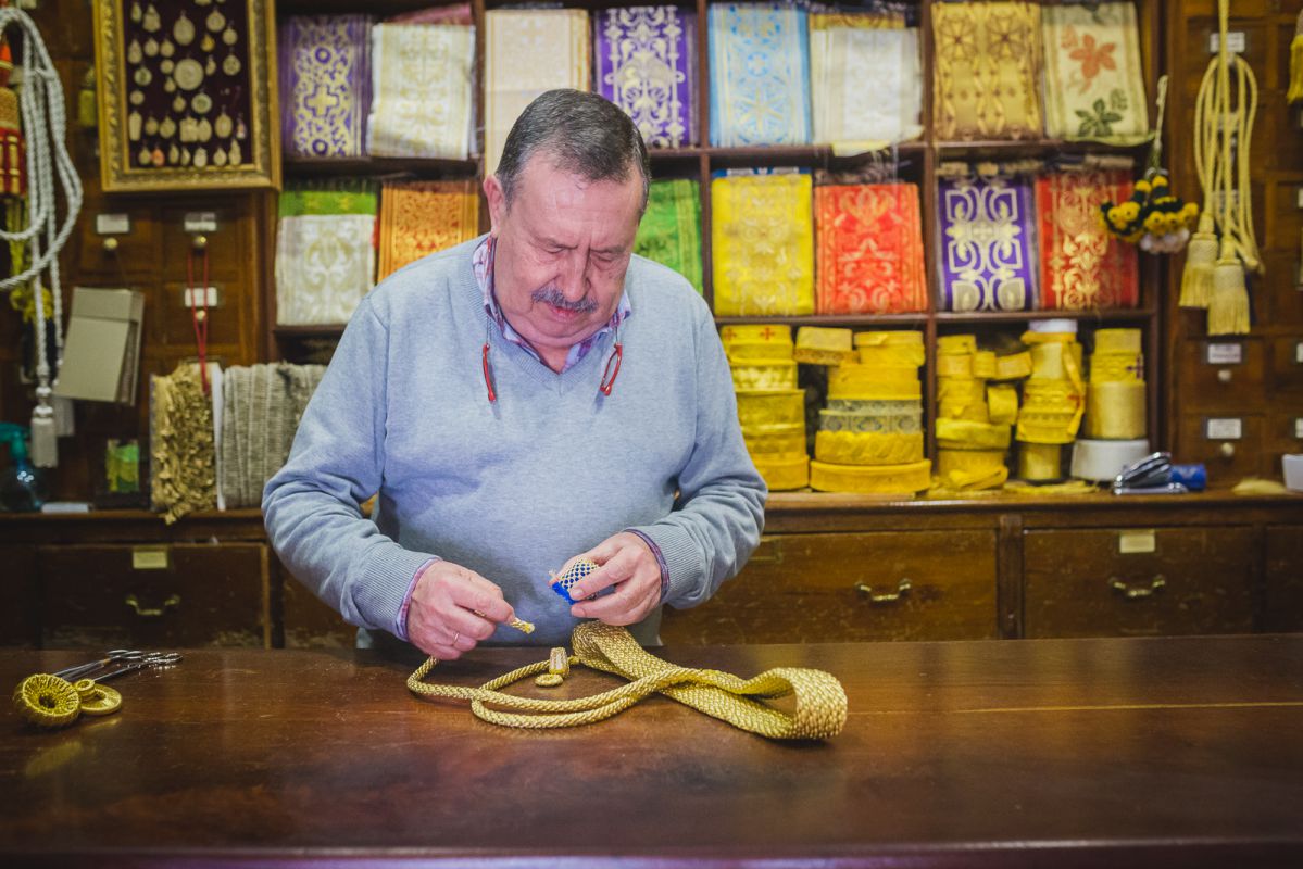 Javier Gotor, propietario de la tienda familiar más que centenaria 'Casa Rodríguez'. Javier Gotor, propietario de la tienda familiar más que centenaria 'Casa Rodríguez'.