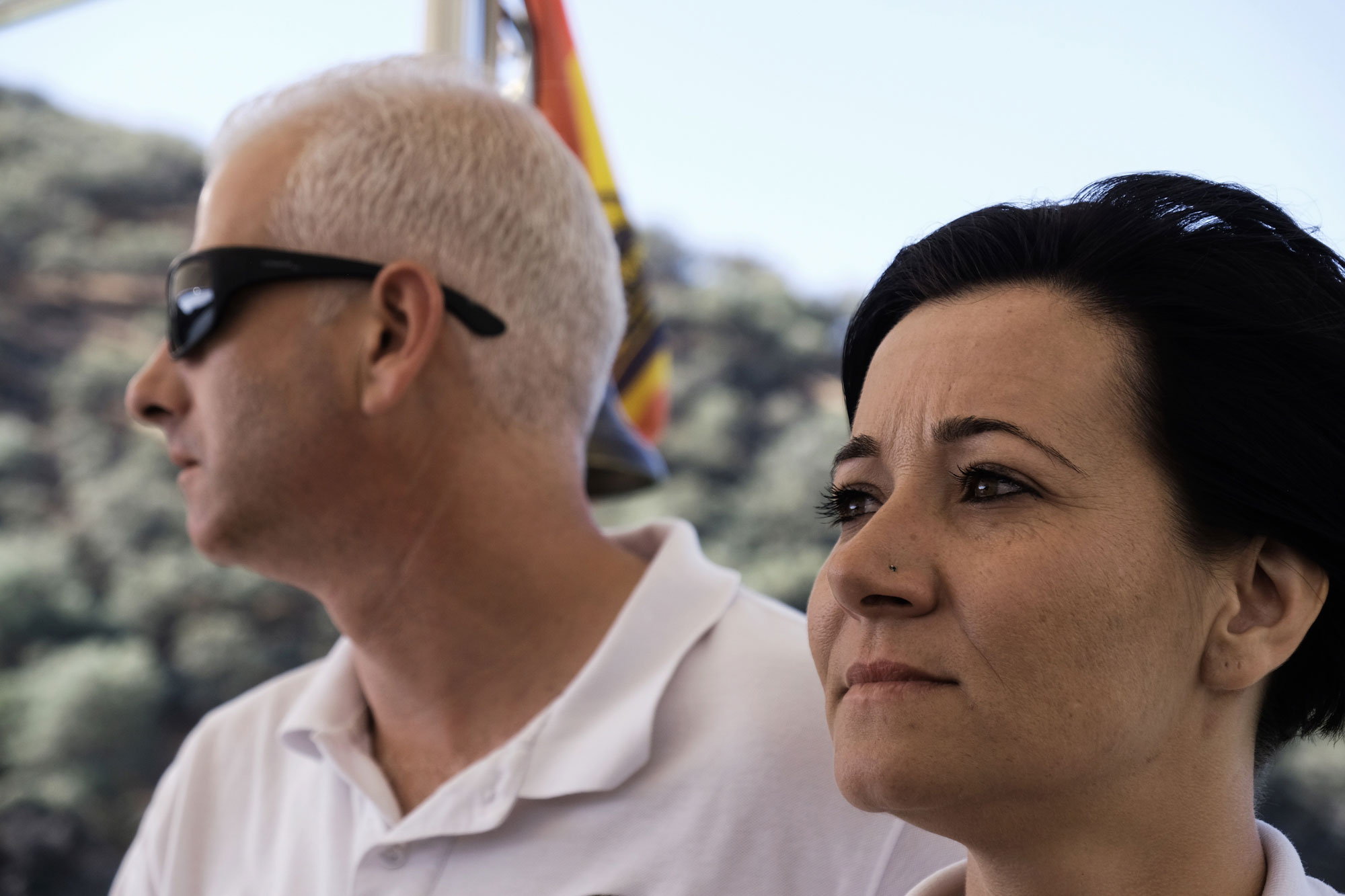 La tripulación, compuesta por David Pintando y Mónica Mielgo, se encarga de que todos se diviertan. La tripulación, compuesta por David Pintando y Mónica Mielgo, se encarga de que todos se diviertan.